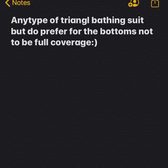ISO for any triangl bathing suites!! - Picture 2 of 2